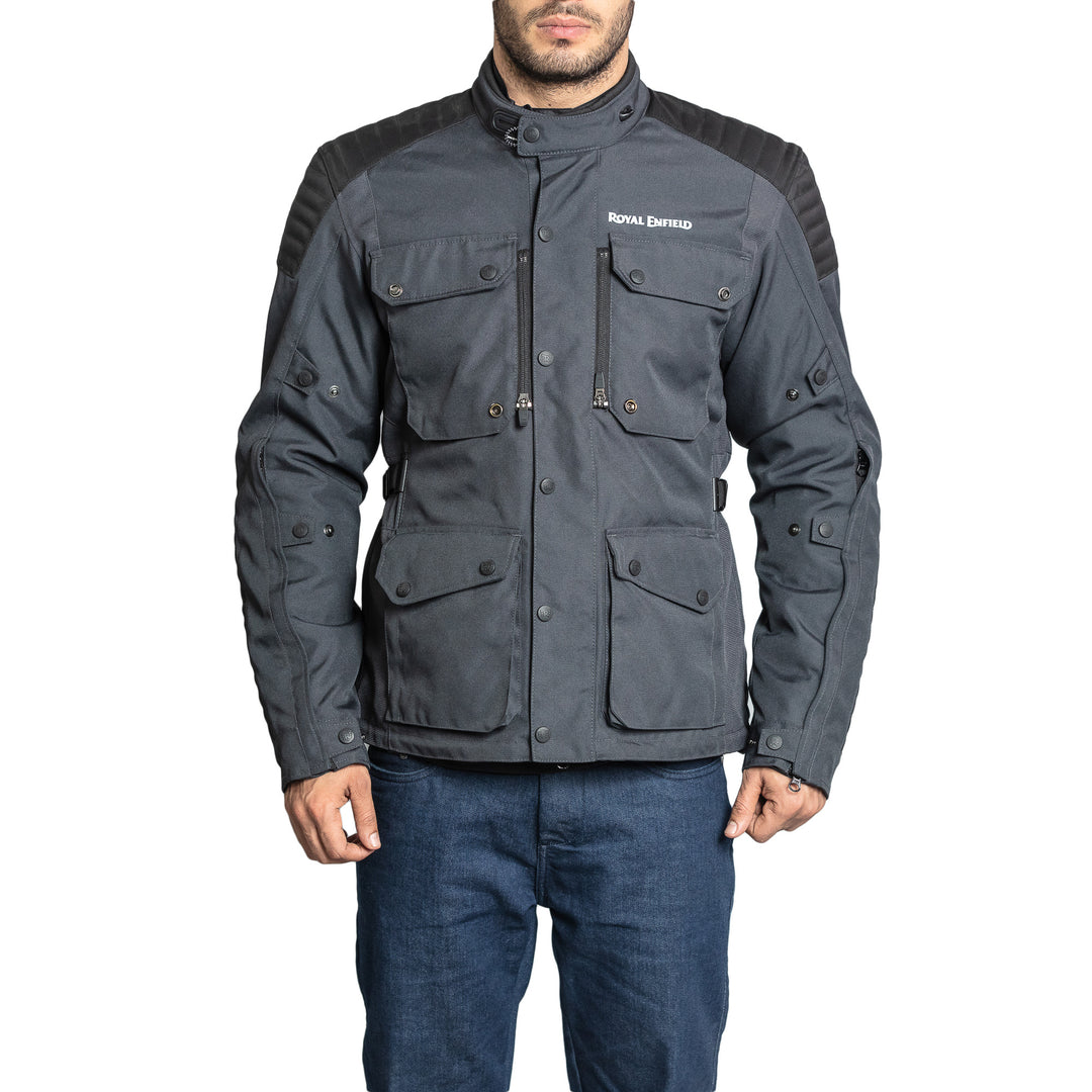 Jacket: Khardungla V2 Riding Jacket (Gray)