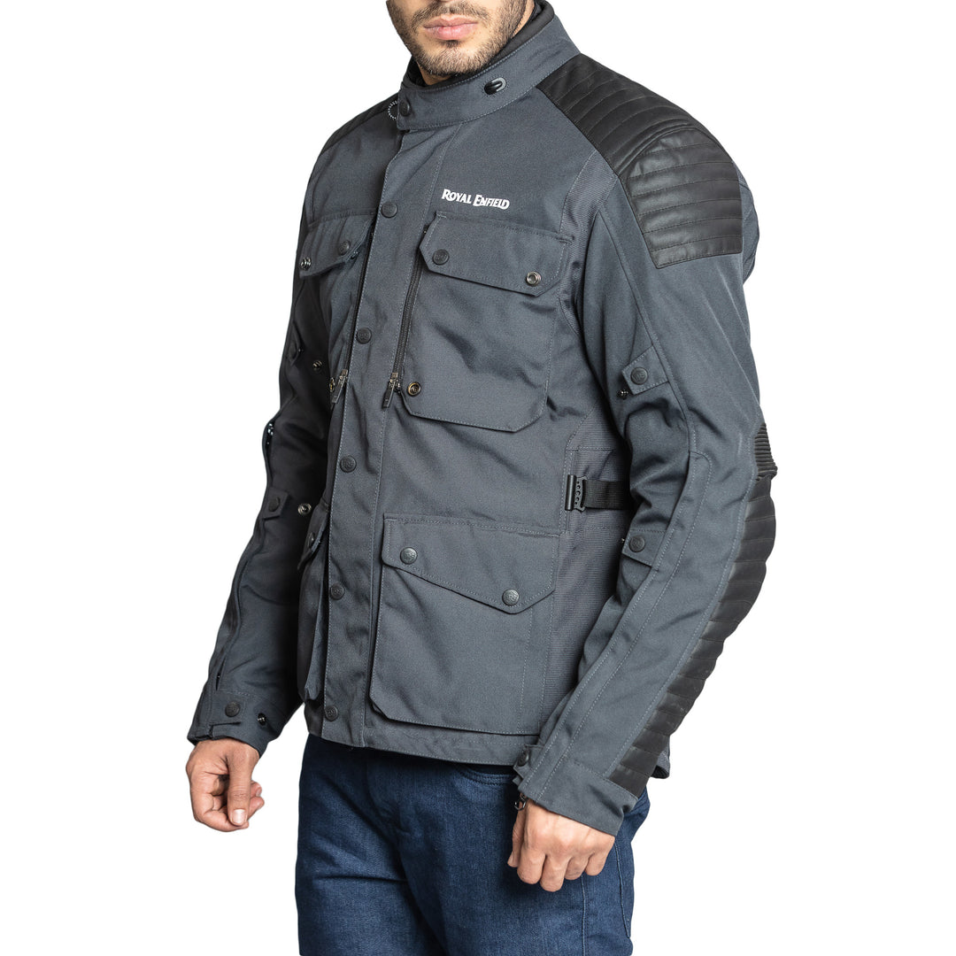 Jacket: Khardungla V2 Riding Jacket (Gray)