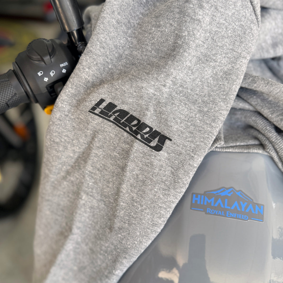 Long Sleeve: Men's Moto Anatomy Fleece Hooded (gray)