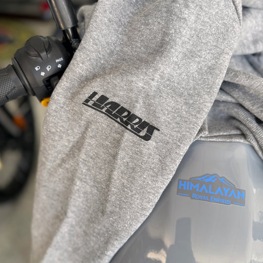 Long Sleeve: Men's Moto Anatomy Fleece Hooded (gray)
