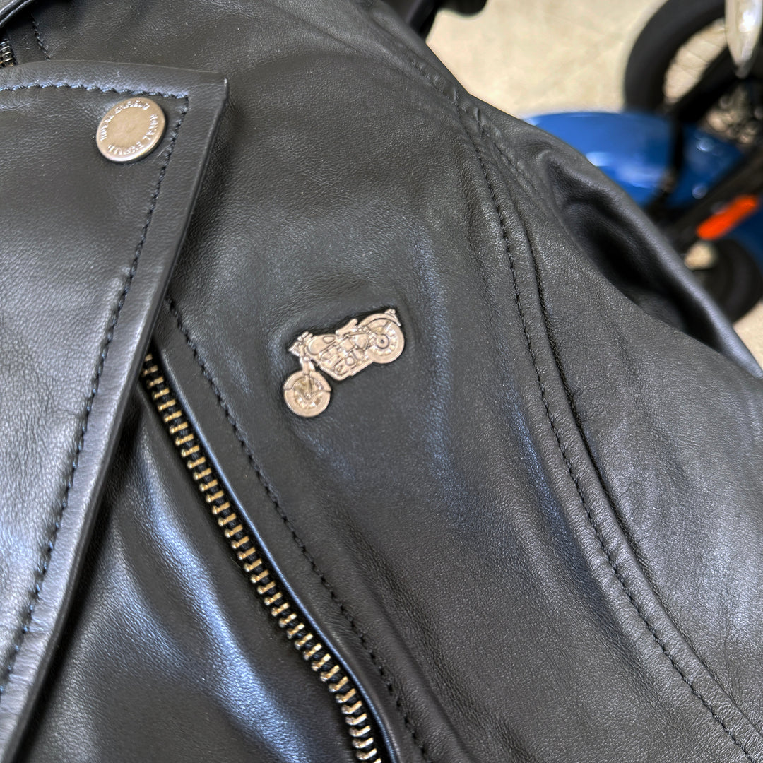 Jacket: Women's Leather Jacket (black)