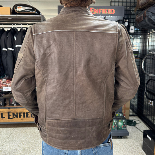 Royal Enfield Classic Leather Jacket back view