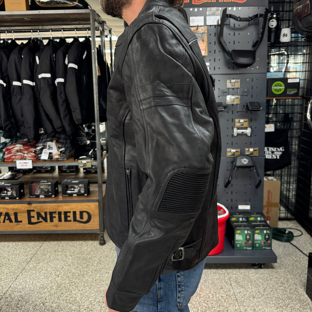 Royal Enfield Classic Leather Jacket Black