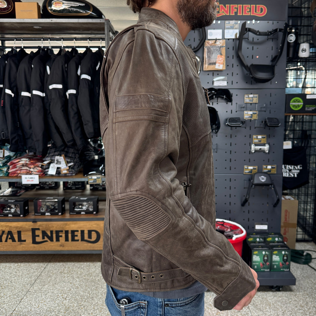 Royal Enfield Classic Leather Jacket Side view 2