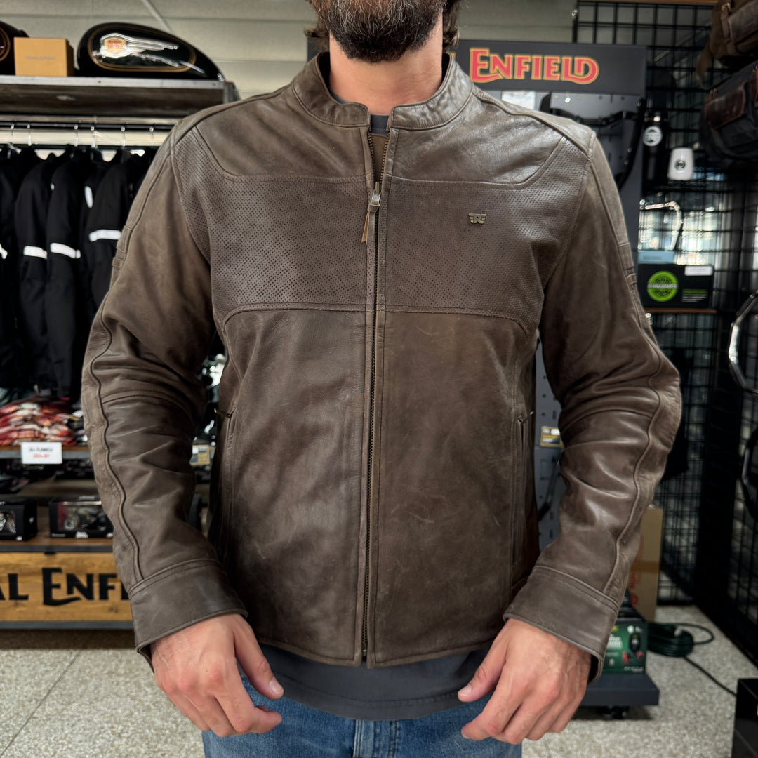 Royal Enfield Classic Leather Jacket front view