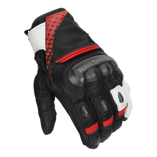 Royal Enfield Official Gloves: Vamos V2 Gloves (Red)