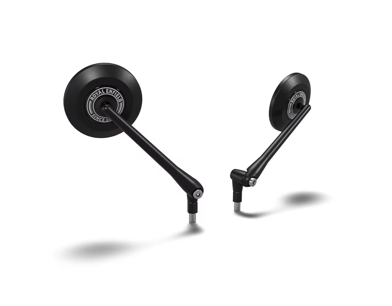 Royal Enfield Round Mirrors (New Style) (Black) kxa000435