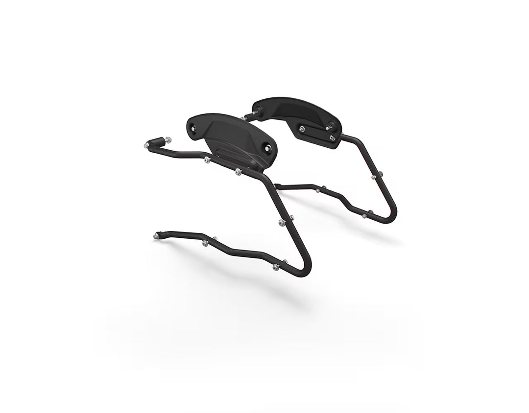 Royal Enfield Long Haul Pannier Rails (Black) kxa00204