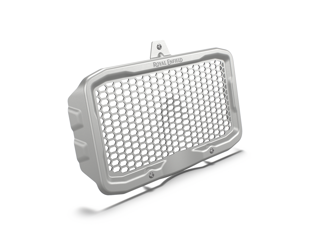 Royal Enfield Radiator Guard (Silver) kxa00404