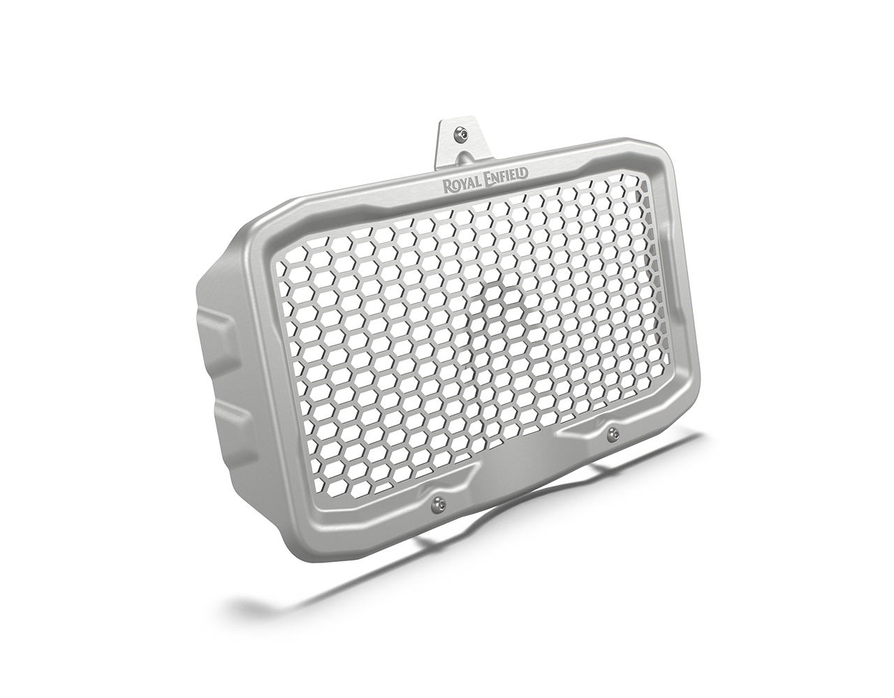 Royal Enfield Radiator Guard (Silver) kxa00404
